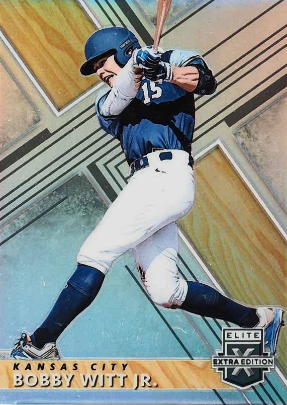 2019 Panini Elite Extra Edition Bobby Witt Jr. #2 Baseball Card