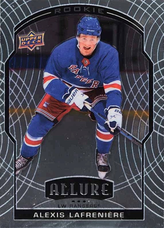 2020 Upper Deck Allure Alexis Lafreniere #100 Hockey Card