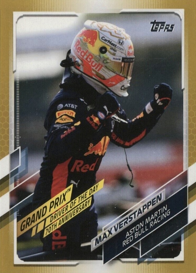 2021 Topps Formula 1 Max Verstappen #167 Other Sports Card