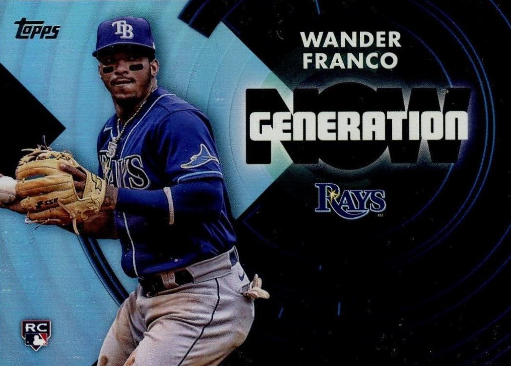 2022 Topps Generation Now Wander Franco #GN4 Baseball Card