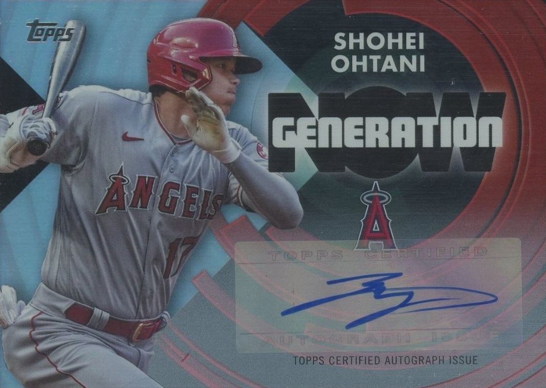 2022 Topps Generation Now Shohei Ohtani #GN6 Baseball Card