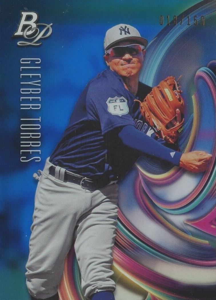 2018 Bowman Platinum Top Prospects Gleyber Torres #3 Baseball Card