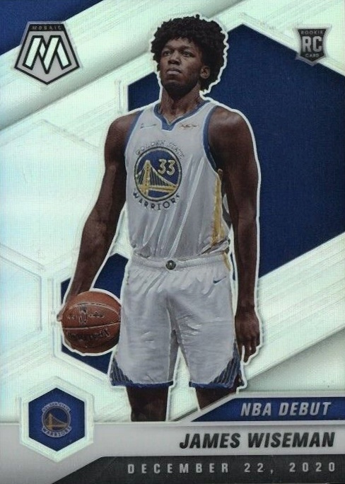 2020  Panini Mosaic James Wiseman #266 Basketball Card