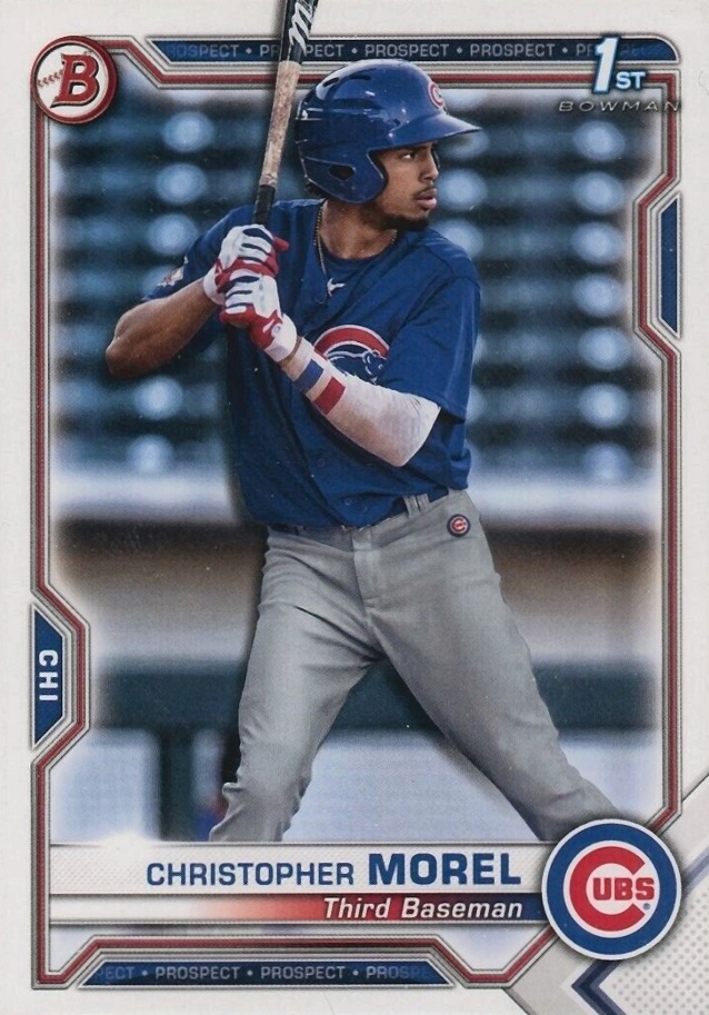 2021 Bowman Paper Prospects Christopher Morel #BP131 Baseball Card