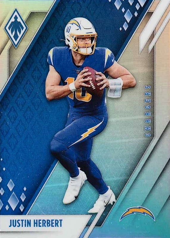 2021 Panini Phoenix Justin Herbert #70 Football Card