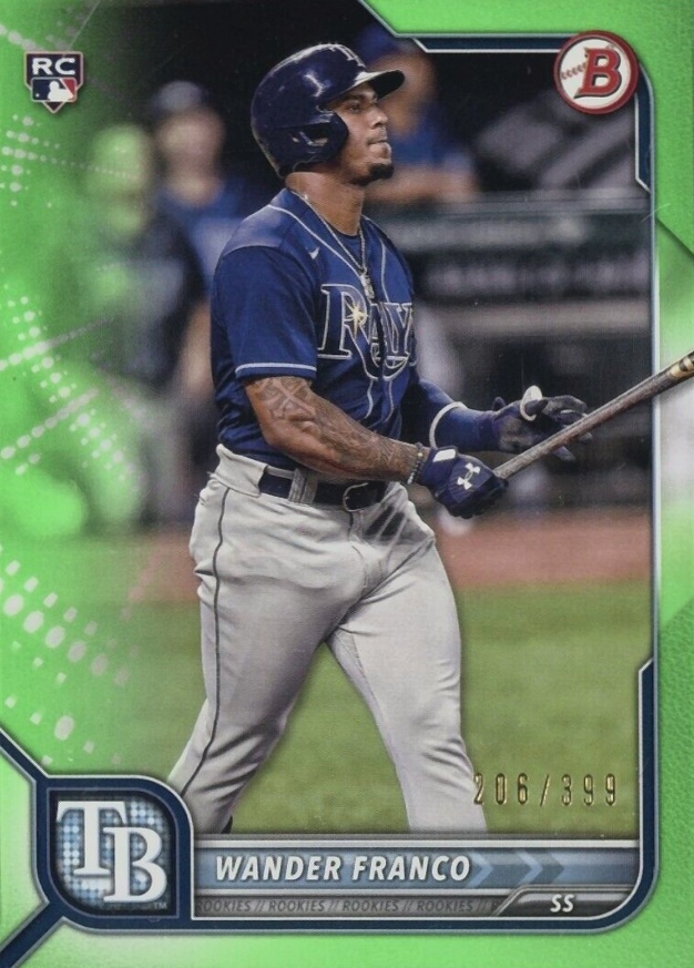 2022 Bowman Wander Franco #12 Baseball Card