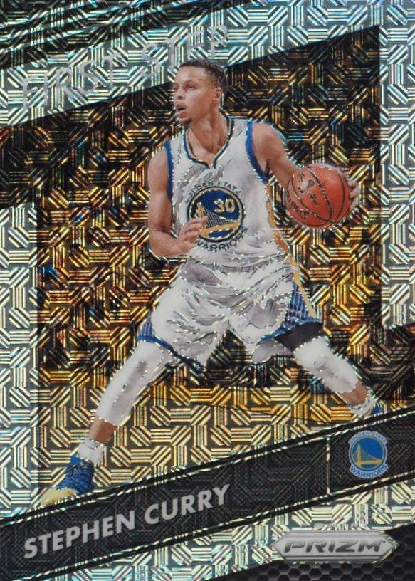 2016 Panini Prizm First Step Stephen Curry #4 Basketball Card