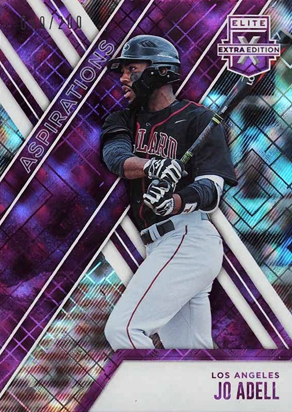 2017 Panini Elite Extra Edition Jo Adell #10 Baseball Card