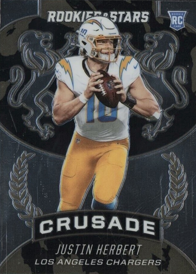 2020 Panini Rookies & Stars Crusade Justin Herbert #CR23 Football Card