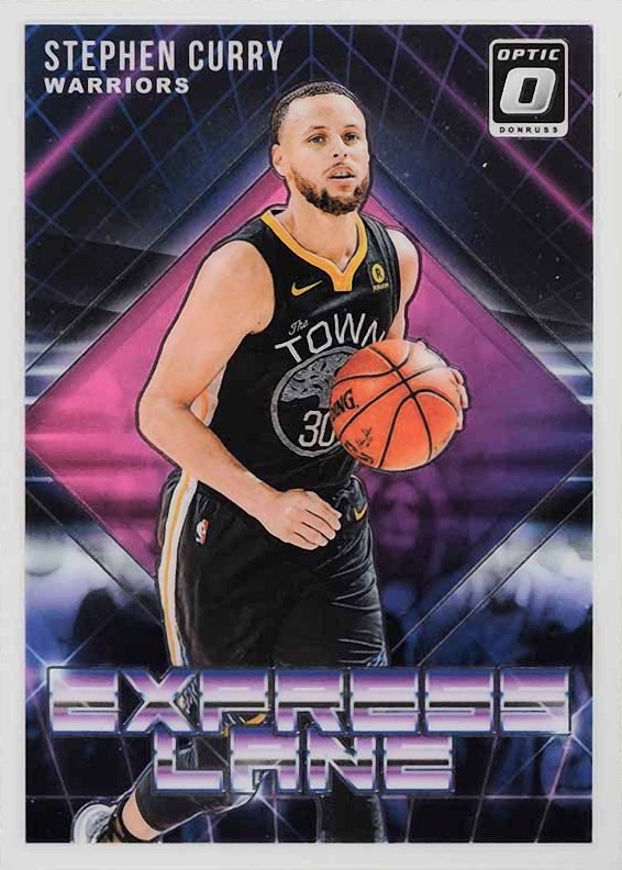 2018 Panini Donruss Optic Express Lane Stephen Curry #18 Basketball Card