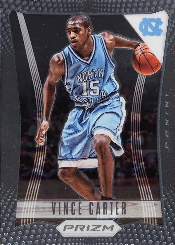 2021 Panini Prizm Draft Picks Flashback Vince Carter #11 Basketball Card