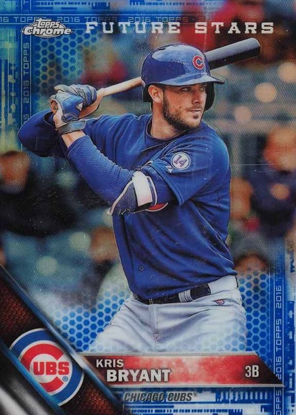 2016 Topps Chrome Kris Bryant #50 Baseball Card