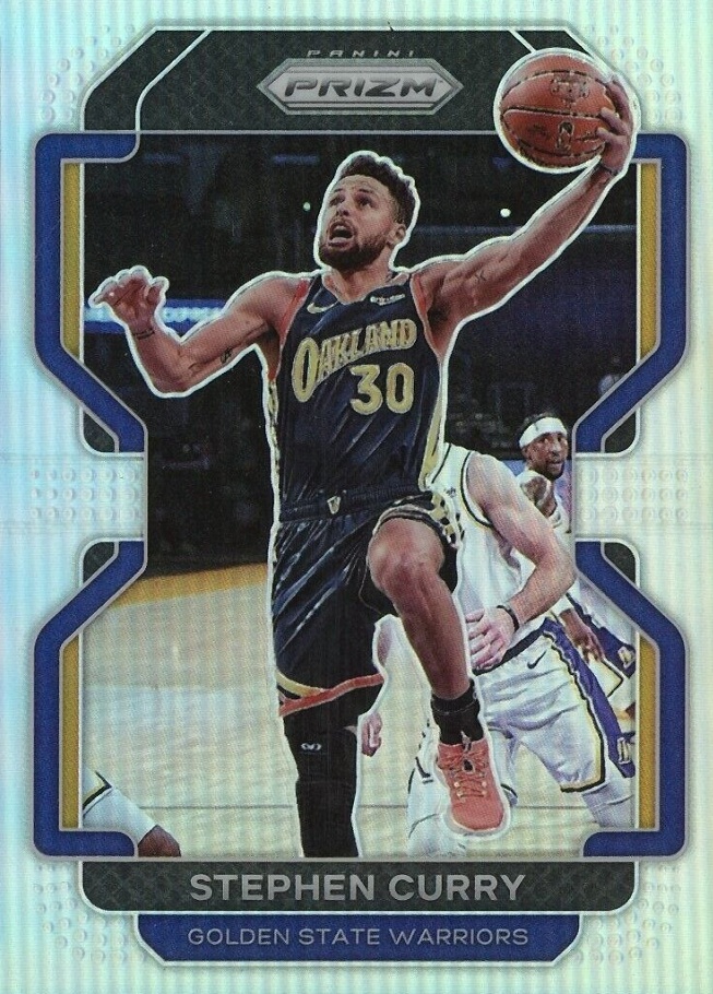 2021 Panini Prizm Stephen Curry #154 Basketball Card