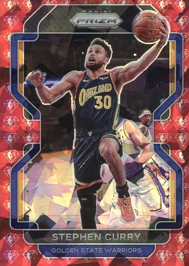 2021 Panini Prizm Stephen Curry #154 Basketball Card