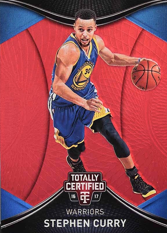 2016 Panini Totally Certified Stephen Curry #14 Basketball Card