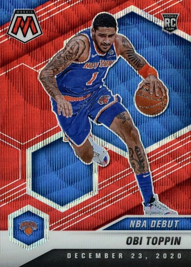 2020  Panini Mosaic Obi Toppin #273 Basketball Card