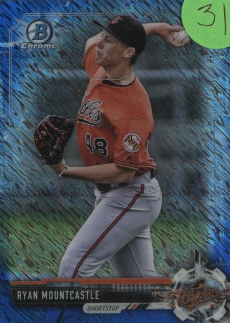 2017 Bowman Prospects Ryan Mountcastle #BCP75 Baseball Card