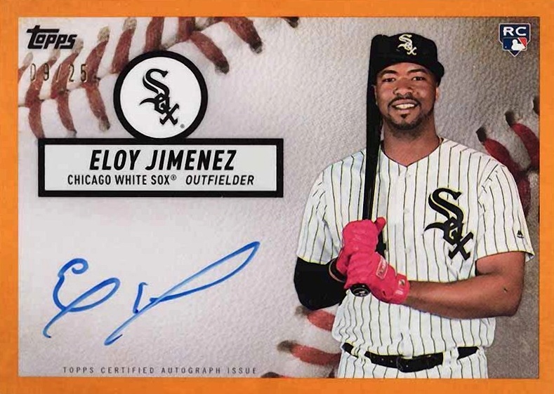 2019 Topps Brooklyn Collection Autographs Eloy Jimenez #EJ Baseball Card