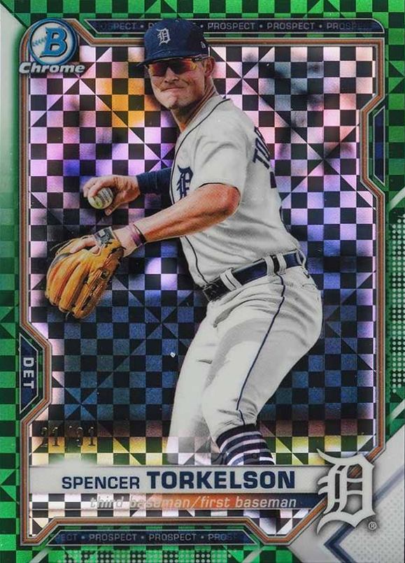 2021 Bowman Chrome X Prospects Spencer Torkelson #BCP187 Baseball Card