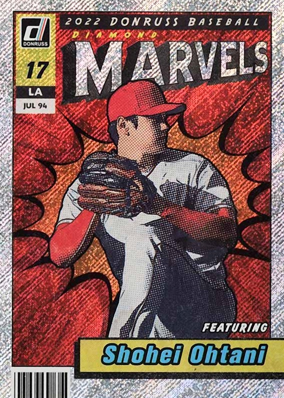 2022 Panini Donruss Marvels Shohei Ohtani #M9 Baseball Card