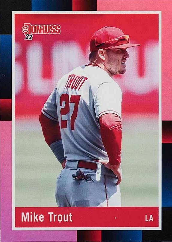 2022 Panini Donruss Mike Trout #265 Baseball Card