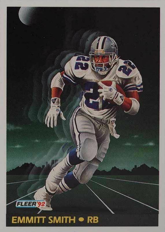 1992 Fleer Emmitt Smith #475 Football Card