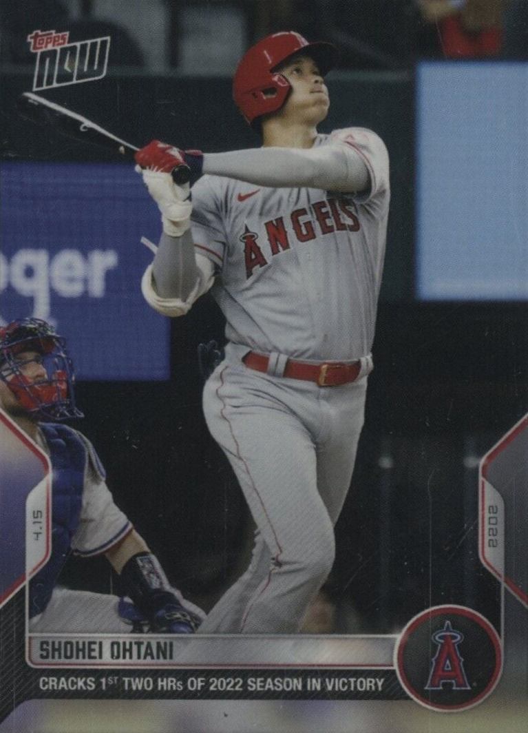 2022 Topps Now Shohei Ohtani #58 Baseball Card