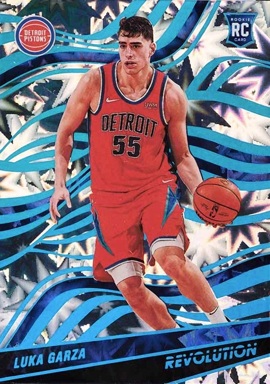 2021 Panini Revolution Luka Garza #128 Basketball Card