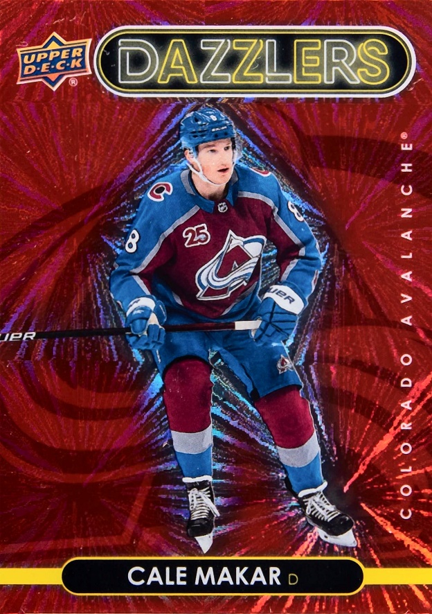 2021 Upper Deck Dazzlers  Cale Makar #DZ14 Hockey Card