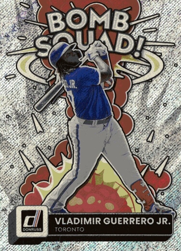 2022 Panini Donruss Bomb Squad Vladimir Guerrero Jr. #BS2 Baseball Card