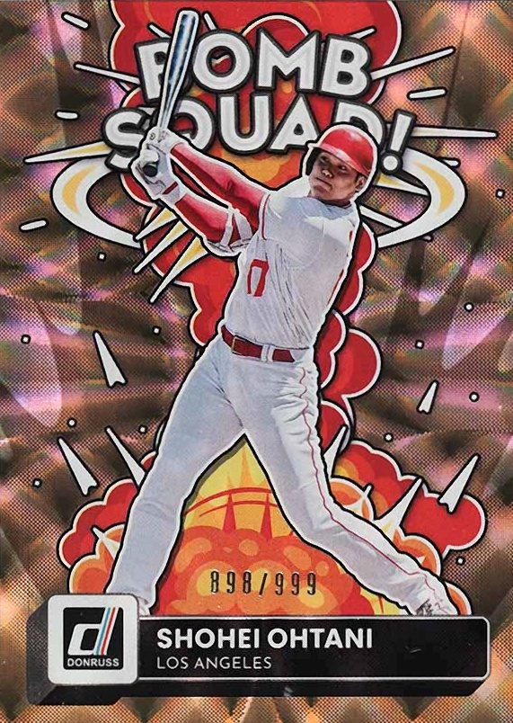 2022 Panini Donruss Bomb Squad Shohei Ohtani #BS3 Baseball Card