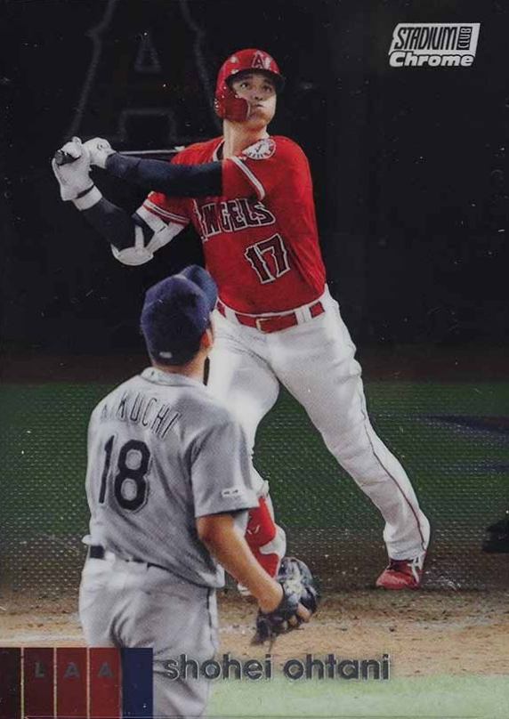 2020 Stadium Club Chrome Shohei Ohtani #145 Baseball Card