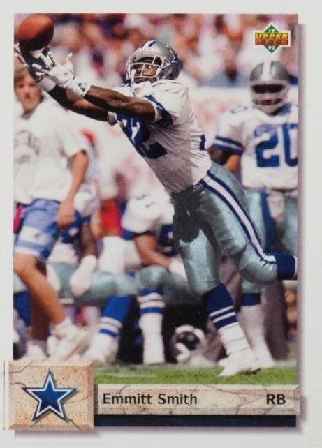 1992 Upper Deck Emmitt Smith #254 Football Card