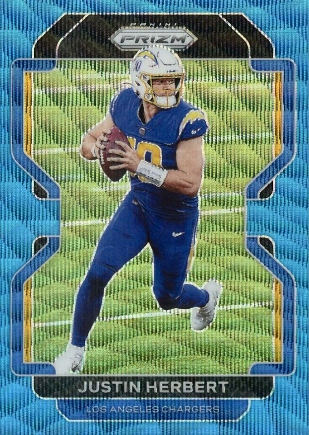 2021 Panini Prizm Justin Herbert #169 Football Card