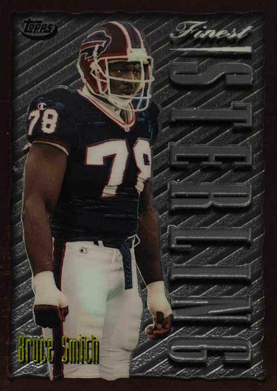 1996 Finest Bruce Smith #176 Football Card