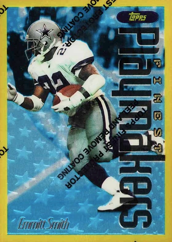 1996 Finest Emmitt Smith #300 Football Card