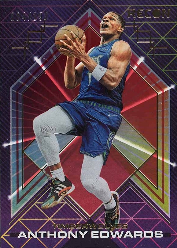 2021 Panini Recon Anthony Edwards #96 Basketball Card