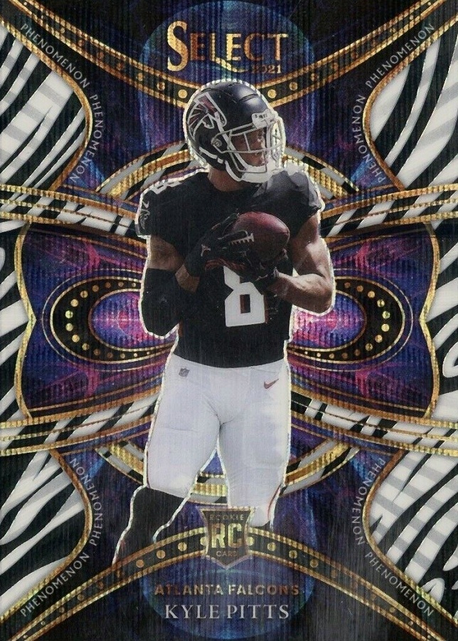 2021 Panini Select Phenomenon Kyle Pitts #PHE21 Football Card