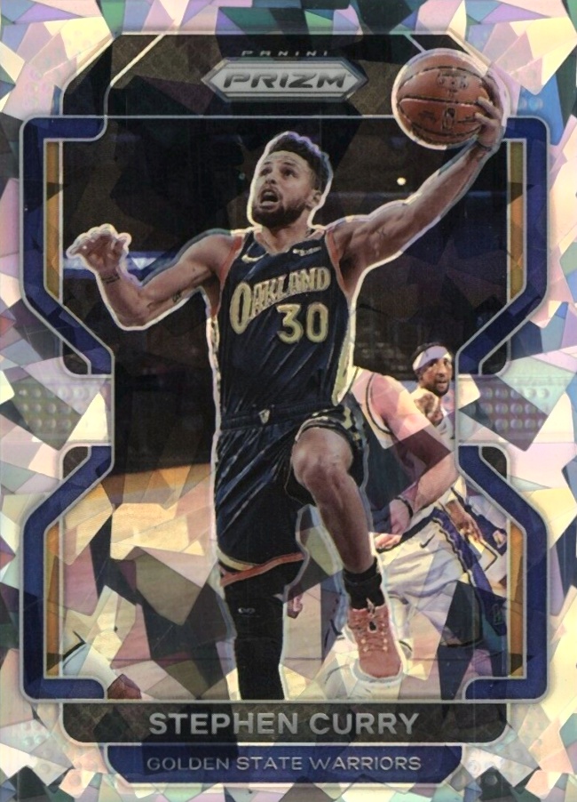 2021 Panini Prizm Stephen Curry #154 Basketball Card