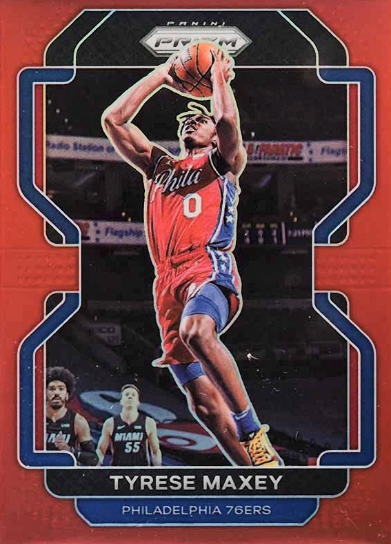 2021 Panini Prizm Tyrese Maxey #28 Basketball Card