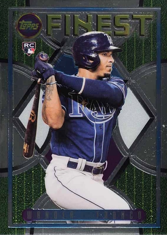 2022 Topps Finest Flashbacks Wander Franco #34 Baseball Card