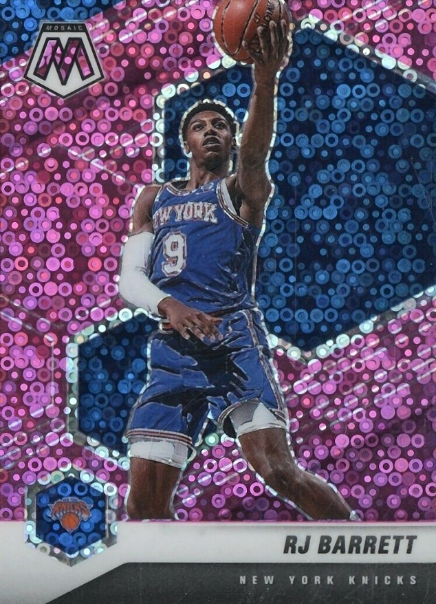 2020  Panini Mosaic RJ Barrett #68 Basketball Card