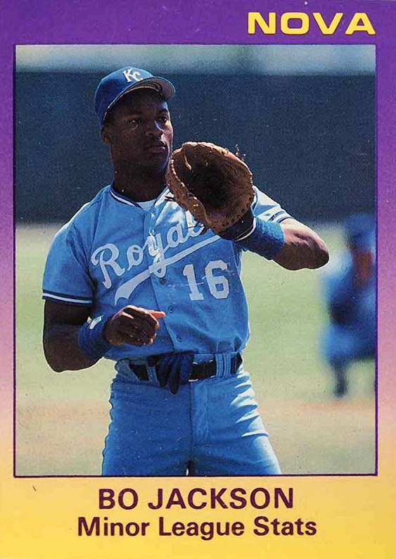 1988 Star Nova Edition Bo Jackson #100 Baseball Card