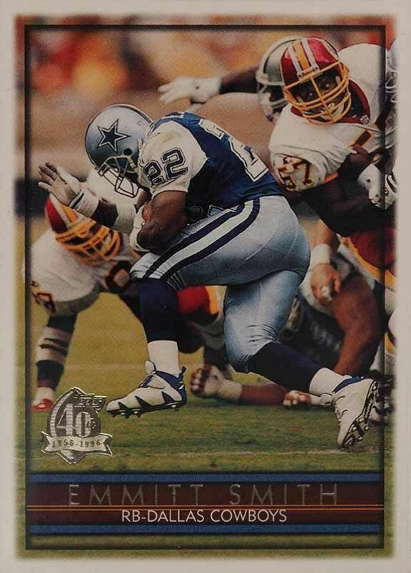 1996 Topps Emmitt Smith #306 Football Card