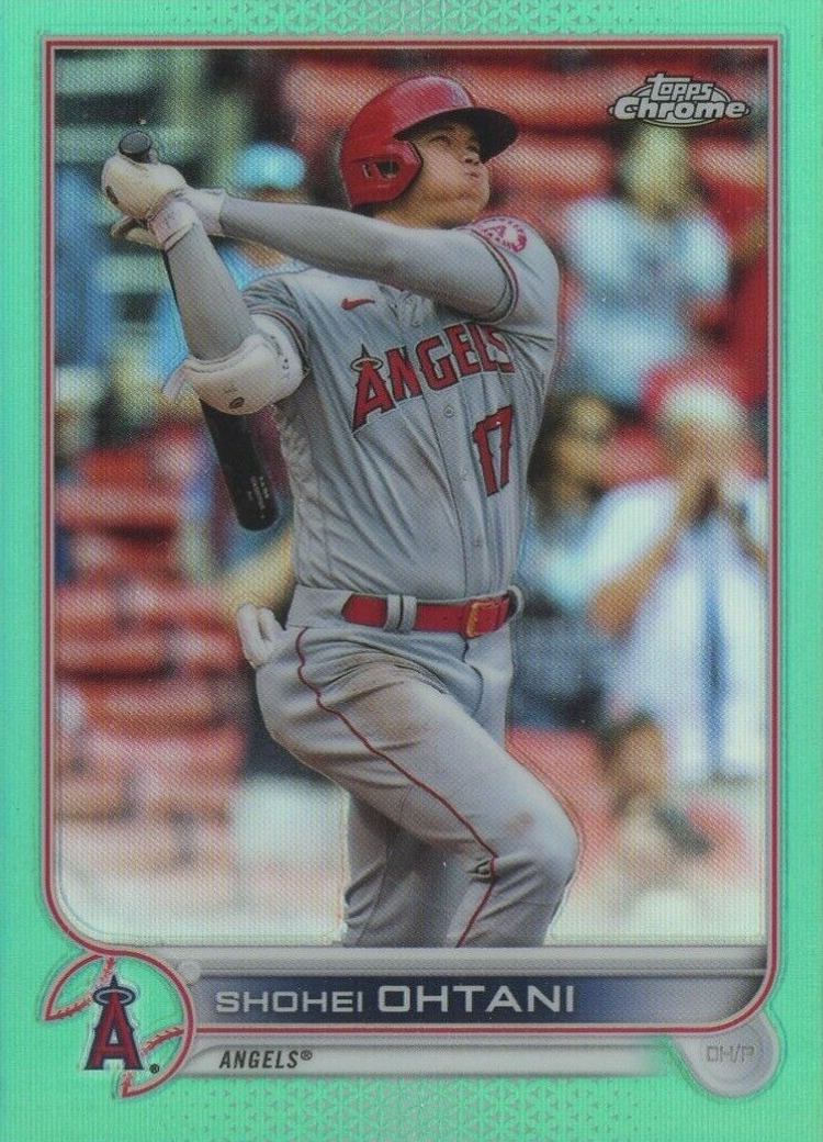 2022 Topps Chrome Shohei Ohtani #1 Baseball Card