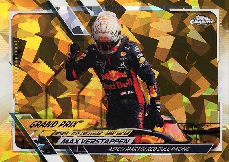 2021  Topps Chrome Formula 1 Sapphire Edition Max Verstappen #142 Other Sports Card