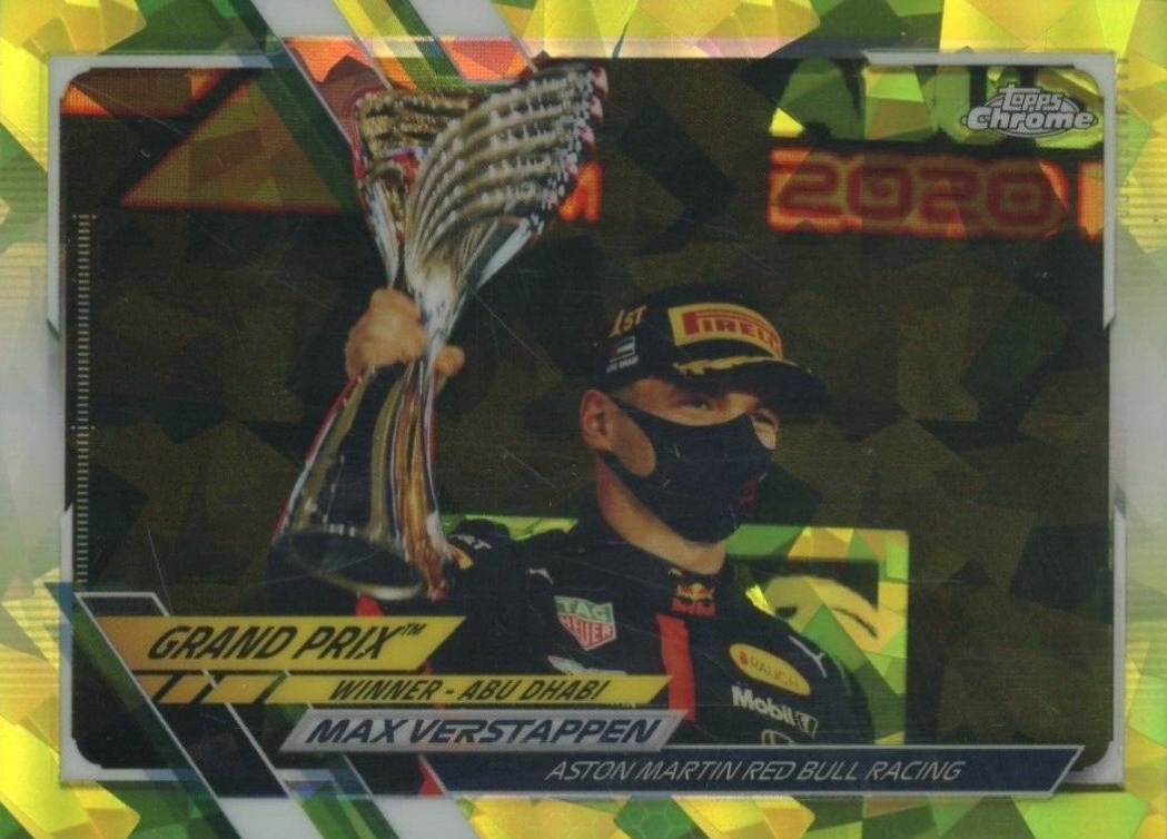 2021  Topps Chrome Formula 1 Sapphire Edition Max Verstappen #154 Other Sports Card