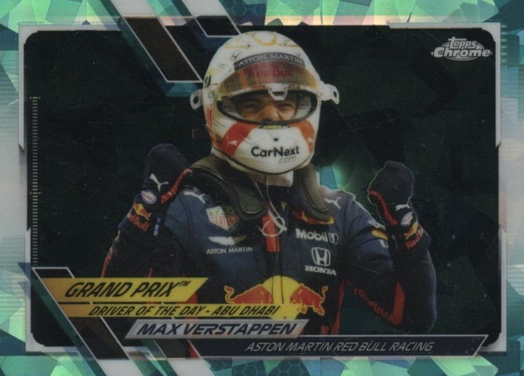 2021  Topps Chrome Formula 1 Sapphire Edition Max Verstappen #155 Other Sports Card