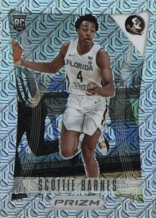 2021 Panini Prizm Draft Picks Flashback Scottie Barnes #6 Basketball Card