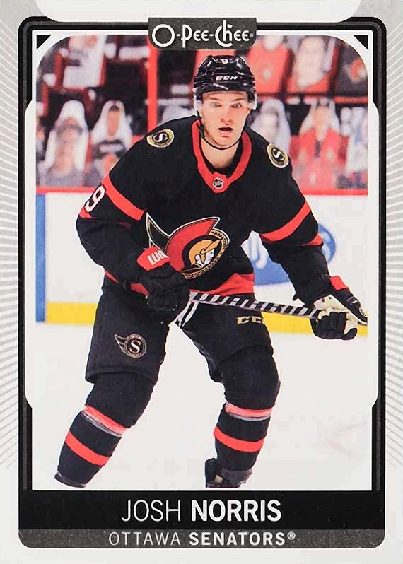 2021 O-Pee-Chee Josh Norris #346 Hockey Card